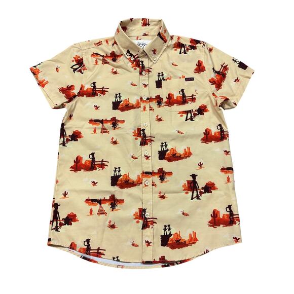 RSVLTS Other - The RSVLTS x Toy Story Woody's Roundup Button Up Shirt Youth Large